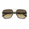 MATTE BLACK GOLD / 58-18-145 / BROWN SHADED BRICK