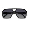 BLACK / 60-15-145 / GREY SHADED POLARIZED