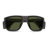 MATTE BLACK RED / 60-18-140 / GREEN POLARIZED