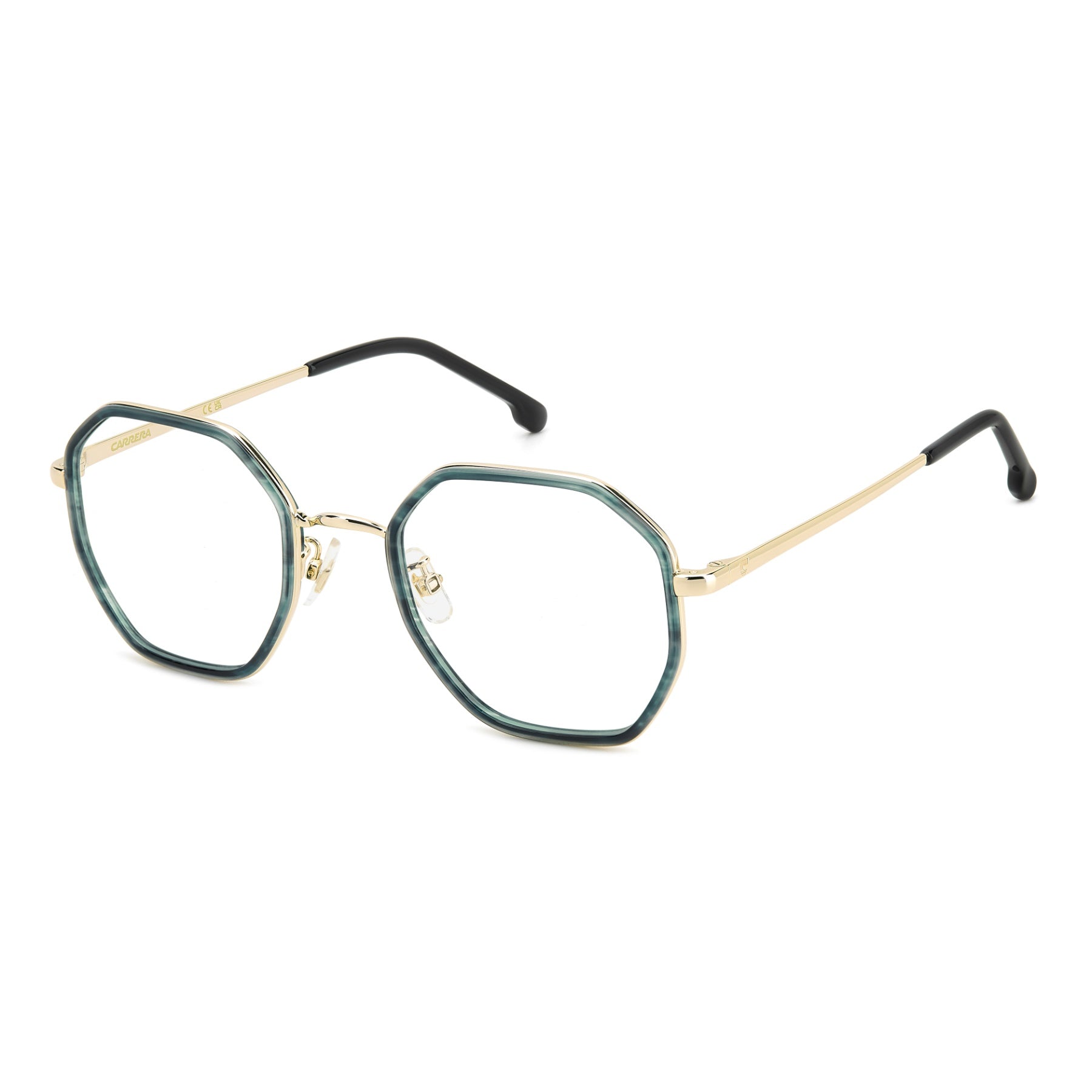 Carrera EYEGLASSES CA3038-EX4-55 New with case Carrera 3038 0EX4 Eyeglasses Brown Horn 55mm Women | Lens & Luxe main image 3