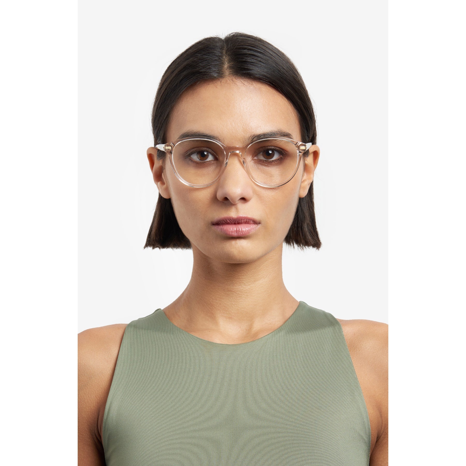 小物 carrera splash paint clear glasses CARRERA 3010 Opticals pantos Women