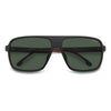 MATTE BLACK RED / 63-14-135 / GREEN POLARIZED