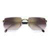 MATTE BLACK GOLD / 60-17-145 / GOLD MIRROR ON BURGUNDY SHADED