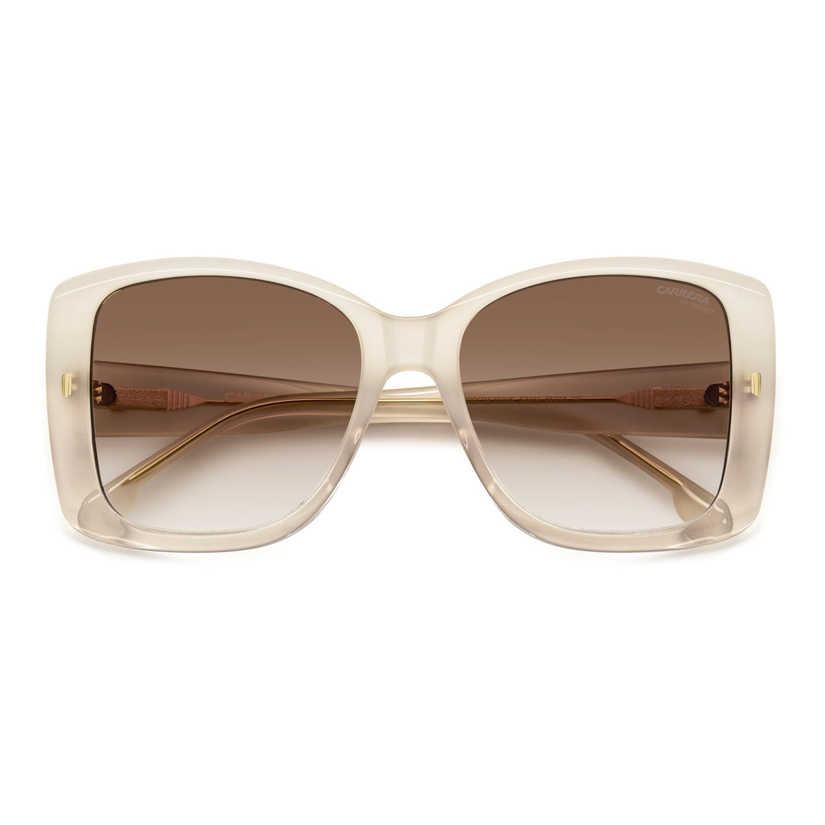 CARRERA 3030/S 0SZJ HA Sunglasses Ivory Square Frame, Brown Lenses CARRERA 3030/S main image 4