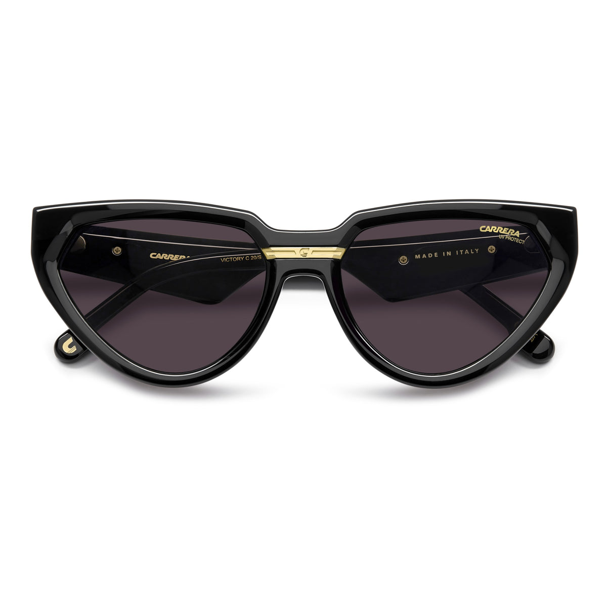 NWT Carrera CA1021S Black Cat Eye 00mm Sunglasses Carrera Sunglasses 1021-S OITUZ main image 3