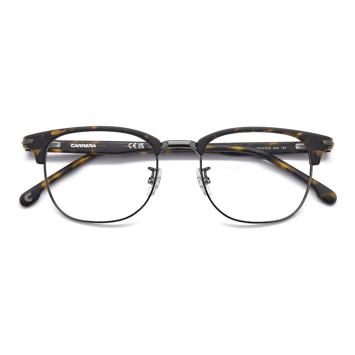 CARRERA CA 7302 Eyeglasses Size 50-19‎ Silver Rimless Mens H6313 Carrera 264 Gunmetal Prescription Eyeglasses main image 4